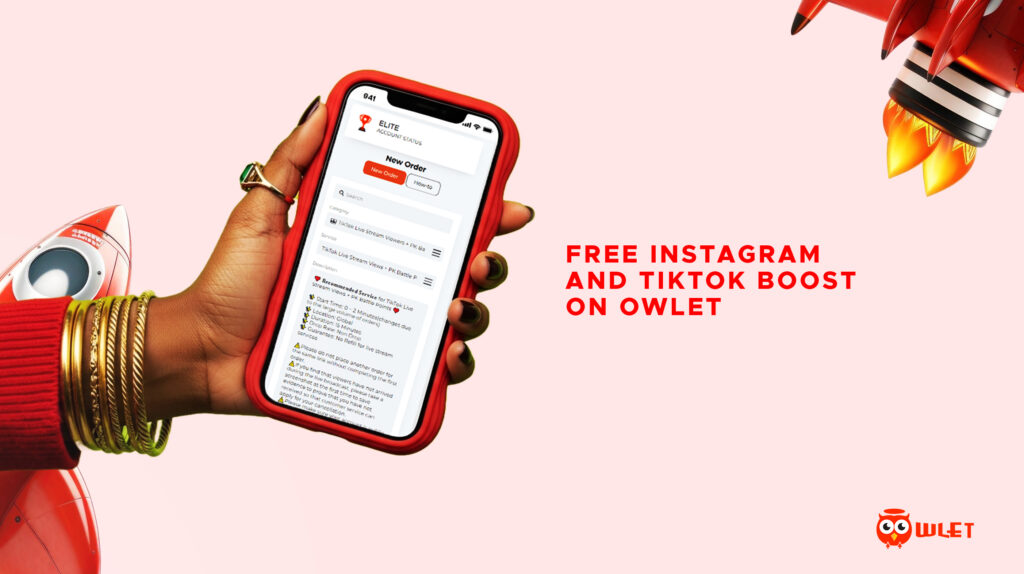 How To Get Free Instagram and TikTok Likes on The Owlet